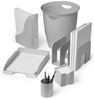DURABLE Papierkorb ECO 16l rund grau (776010) Bild 2