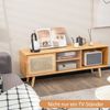 TV-Schrank Moderner TV-Ständer für Fernseher bis 55 Zoll 120,5 x 31 x 45,5 cm Natur Bild 5