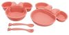 Disney Minnie Mouse Kindergeschirr-Set 4-teilig – Teller, Schale & Besteck in Geschenkbox Bild 5