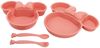 Disney Minnie Mouse Kindergeschirr-Set 4-teilig – Teller, Schale & Besteck in Geschenkbox Bild 4