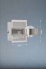 Fischer & Honsel 30414 LED Wandleuchte Cluedo nickel matt chrom tunable white Bild 3