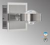Fischer & Honsel 30414 LED Wandleuchte Cluedo nickel matt chrom tunable white Bild 5
