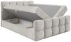 Boxspringbett Schlafzimmerbett SATINE 180x220cm Stoff Coral Beige Bild 2