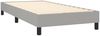 vidaXL Boxspringbett mit Matratze Hellgrau 100x200 cm Stoff 3140193 Bild 4