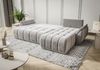Ecksofa Schlafsofa LOUISE Stoff Monolith Dunkelblau Ottomane Rechts Bild 2