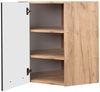Eckhängeschrank Fame-Line Anthrazit Hochglanz 57 cm Vicco Bild 4