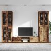 vidaXL TV-Schrankset mit Schubladen FLORIN 3 pcs Altholz Holzwerkstoff 3398012 Bild 4