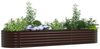 vidaXL Hochbeet Braun 320 x 80 x 44 cm Stahl 42008138 Bild 3