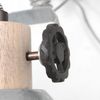 Wandleuchte, Holz-Optik, Spot verstellbar, L 37 cm Bild 5