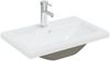 vidaXL Einbauwaschbecken mit Wasserhahn 61x39x18 cm Keramik Weiß 148624 Bild 2