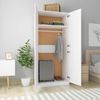 vidaXL Kleiderschrank Weiß 90x52x200 cm Holzwerkstoff 800630 Bild 3