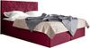 99rooms Montana Boxspringbett 200x200 cm Velours MONOLITH Bordeaux Bild 4