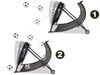 EXIT Rebounder Kickback Multi-Station, (1-St), BxH: 142x105 cm Bild 3
