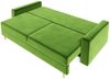 Sofa 3-Sitzer BELLA mit Schlaffunktion Olivgrün Bild 5