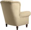 Ohrenbackensessel Katreen Bezug Samtvelours Buche nussbaum dunkel / sand 22821 Bild 4