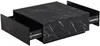 Vente-unique - ANTRIM Couchtisch Holz, Platte Schwarz - B 90 cm x H 35 cm x L 90 cm Bild 4