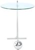 Beistelltisch Pendulum 525 Silber / Weiß Bild 2