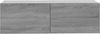 vidaXL TV-Wandschrank Grau Sonoma 100x30x30 cm Holzwerkstoff 815097 Bild 5