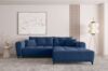 99rooms Massimo Ecksofa Cordstoff POSO Blau mit Schlaffunktion Rechts Bild 5