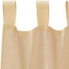 vidaXL Voile Vorhänge mit Schlaufen 2 Stk. Sandfarbe 140x260 cm 4102310 Bild 5