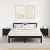 vidaXL Nachttisch 2 pcs Schwarz Eichen-Optik 40 x 35 x 47,5 cm 882029 Bild 4