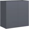 vidaXL Pflanzkübel Anthrazit 80x40x80 cm Kaltgewalzter Stahl 860712 Bild 2