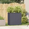 vidaXL Pflanzkübel Anthrazit 80x40x80 cm Kaltgewalzter Stahl 860712 Bild 3