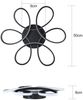 ZMH Deckenlampe LED Deckenleuchte Wohnzimmer Modern Dimmbar mit Fernbedienung 50W Schwarz Wohnzimmerlampe Kreative Geometrie Design Groß Schlafzimmerlampe für Küche Esszimmer Ø50CM Bild 5