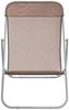 vidaXL Strandstühle 2 Stk. Braun Textilene & Pulverbeschichteter Stahl 360191 Bild 4