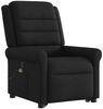 vidaXL Massagesessel mit Aufstehhilfe Schwarz Stoff 3303326 Bild 4