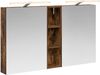 vidaXL Badezimmerschrank-Set 3 pcs 120 x 14,5 x 70 cm Holzwerkstoff 3403756 Bild 2