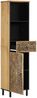 vidaXL Badschrank 38x33x160 cm Massivholz Mango 358234 Bild 2