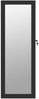 Schmuckschrank, Spiegelschrank mit Spiegel Wandmontage Schwarz 37,5 x 10 x 106 cm Bild 4