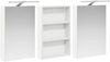 vidaXL Badezimmerschrank-Set 3 pcs 120 x 10,5 x 60,5 cm Holzwerkstoff 3403736 Bild 5