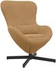 vidaXL Eiersessel Braun 63 x 73 x 90 cm Samt 42002764 Bild 2