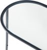 Beistelltisch Ulvik 50x50x35cm aus Metall und Glas Schwarz [en. casa] Bild 5