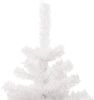 vidaXL Spiral-Weihnachtsbaum mit Beleuchtung und Ständer Weiß 150 cm 344653 Bild 5