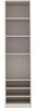 Marmex Möbel TRES SET R Großes offenes Kleiderschrank-Set, Schranksystem mit offenen Fächern, Kleiderschrank mit Kleiderstangen und Schubladen, laminierte Spanplatte, graubeige cashmere, 380x206x51 cm Bild 2