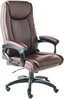 Chefsessel GRACEFUL Kunstleder Dunkelbraun Bild 5