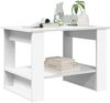 vidaXL Couchtisch Weiß 72 x 50 x 50 cm Holzwerkstoff 8000188 Bild 3