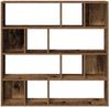vidaXL Bücherregal/Raumteiler Altholz-Optik 105x24x102 cm 855830 Bild 4