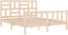 vidaXL Massivholzbett ohne Matratze 160x200 cm Kiefernholz 3193086 Bild 5