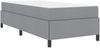 vidaXL Boxspringbett Hellgrau 90 x 200 cm Stoff 3398829 Bild 4