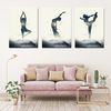 Poster Yoga Profi Stellungen · Fitness Dekoration · Bilder · Deko Print ohne Rahmen - 20 x 25 cm / C Bild 3