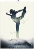 Poster Yoga Profi Stellungen · Fitness Dekoration · Bilder · Deko Print ohne Rahmen - 20 x 25 cm / C Bild 4