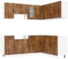 vidaXL 11-tlg. Küchenschrank-Set Kalmar Räuchereiche Holzwerkstoff 3314946 Bild 2