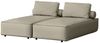 Chaiselongue Sezlong Liege 2er-Set SUMMER wetterfester Stoff NXL Toffee Bild 2