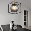 Hängeleuchte, Kugel Design, Käfig schwarz, L 28 cm Bild 4