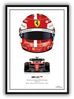 Poster Formel 1 Helme Rennfahrer Gewinner · Deko Print ohne Rahmen - H / 21x30 cm Bild 4
