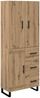 vidaXL Highboard mit Schubladen 2 pcs Artisan-Eiche 69,5 x 34 x 180 cm 3415924 Bild 2